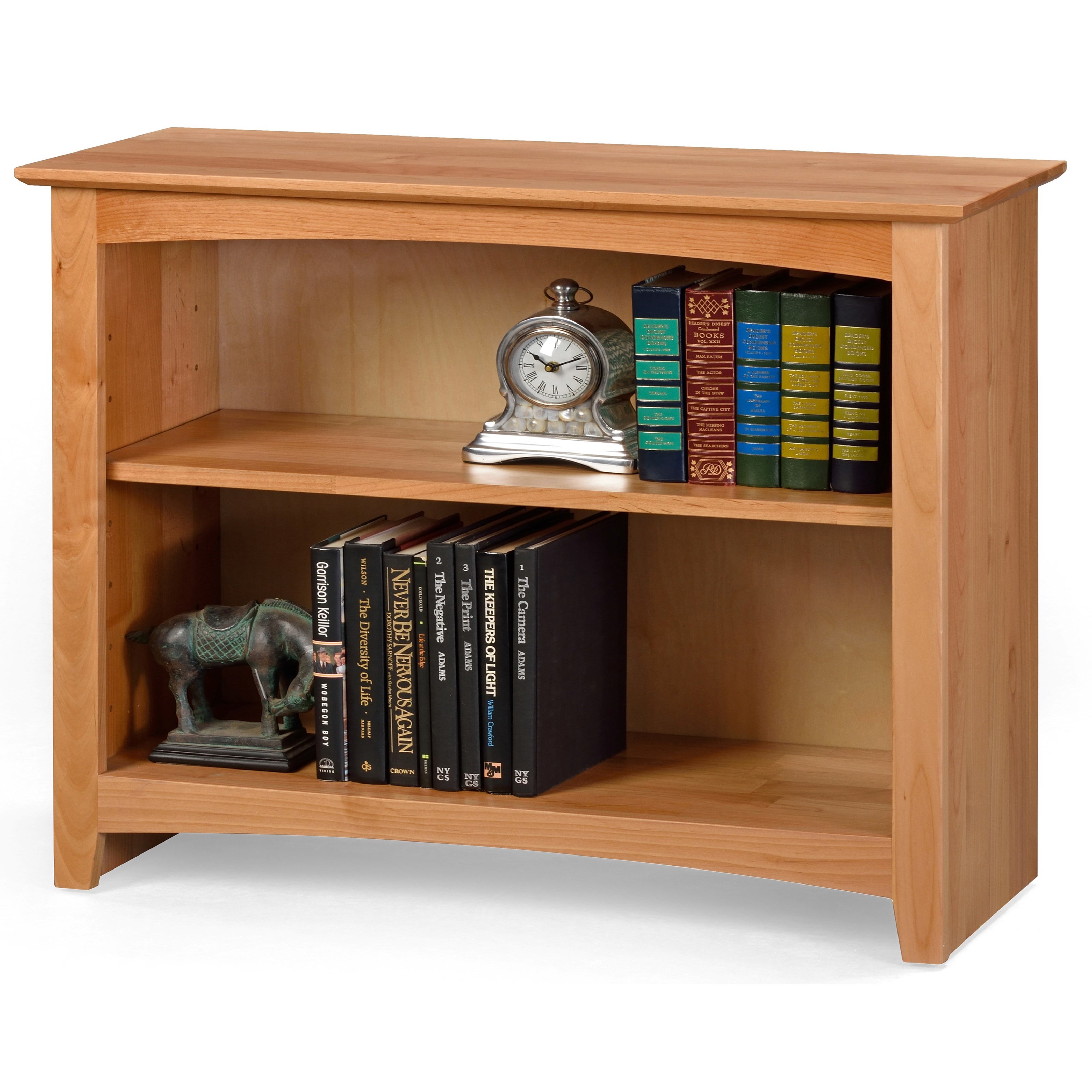 Archbold Furniture Bookcases 29" Tall Open Bookcase with 1 Shelf